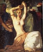 Theodore Chasseriau Esther Preparing to Appear before Ahasuerus oil painting on canvas